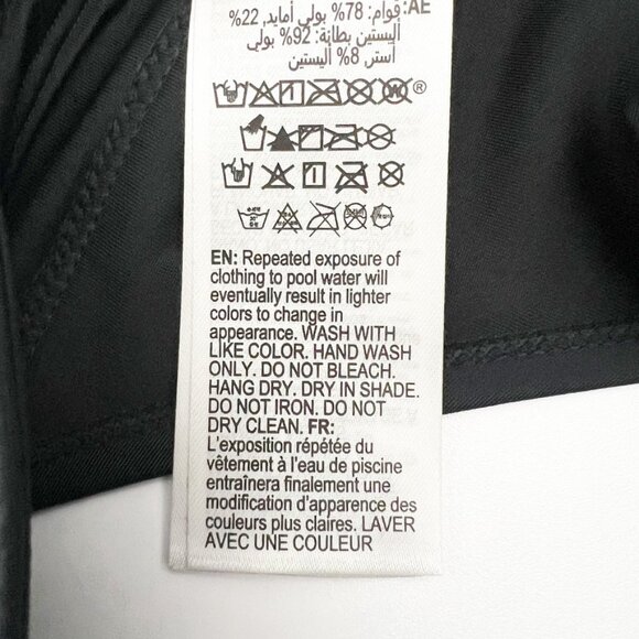 NWT Billabong A/Div Skimpy Bikini Bottoms Junior Size L/12 Black UPF 50+ - Picture 9 of 15